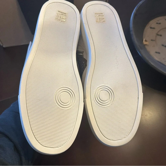 NIB Zadig & Voltaire ✨Mid Flash Sparkle Gold Size 38 Multicolor US 7 - Picture 9 of 12